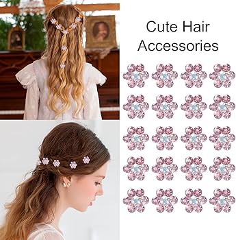 ストーン付きピンクヘアクリップ 楽天市場】【残り1p】バレッタ ラインストーン フラワー ピンク